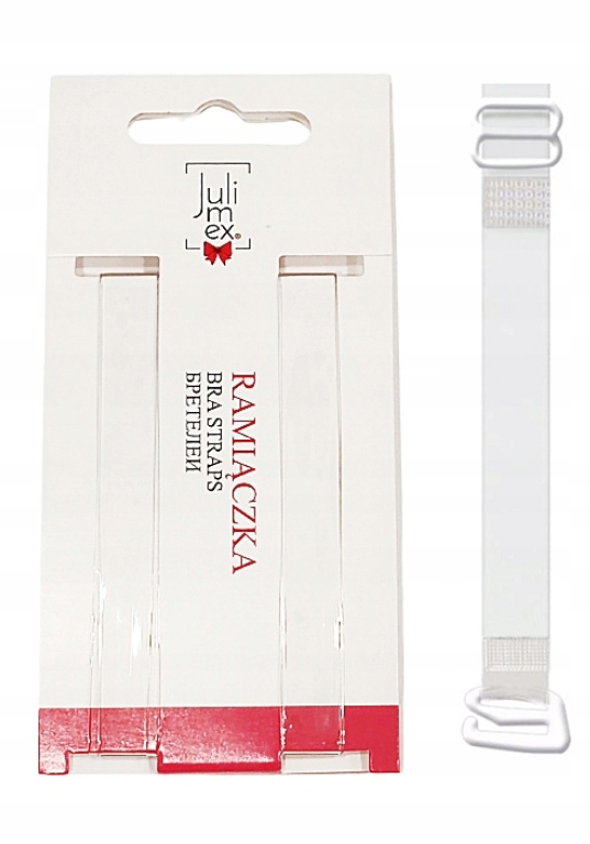 

Julimex Przezroczyste Ramiączka RT04 10mm Białe