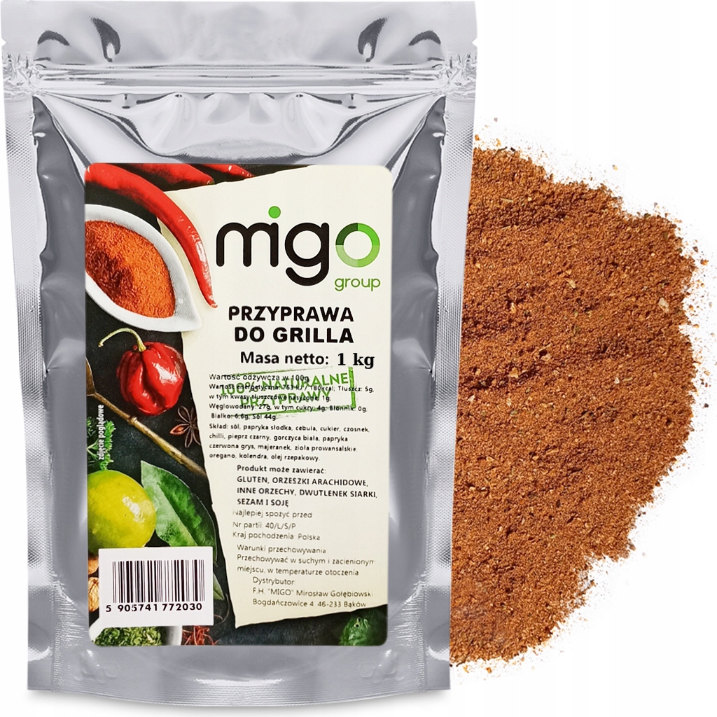 Przyprawa do GRILLA - 1kg - barbecue - MIGogroup