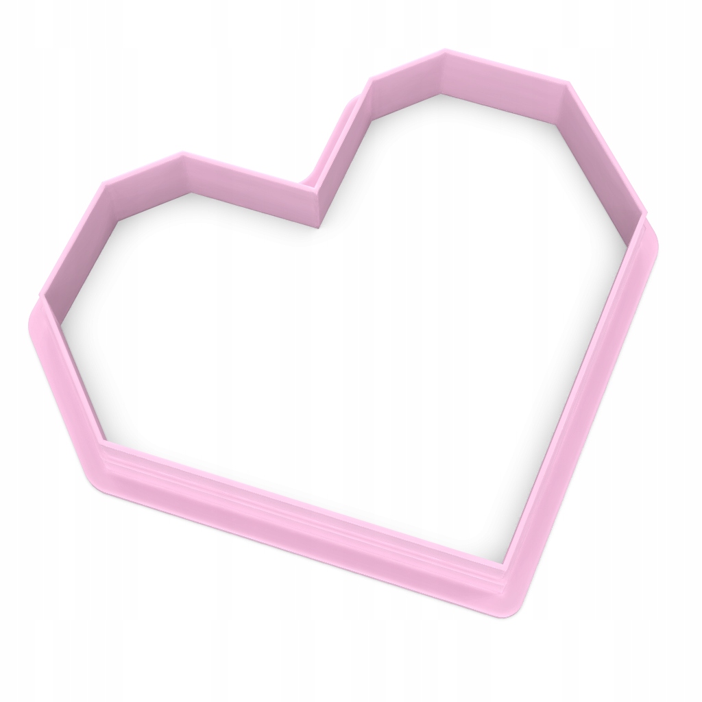 

Wykrawacz Walentynki Serce Kanciaste Geometryczne