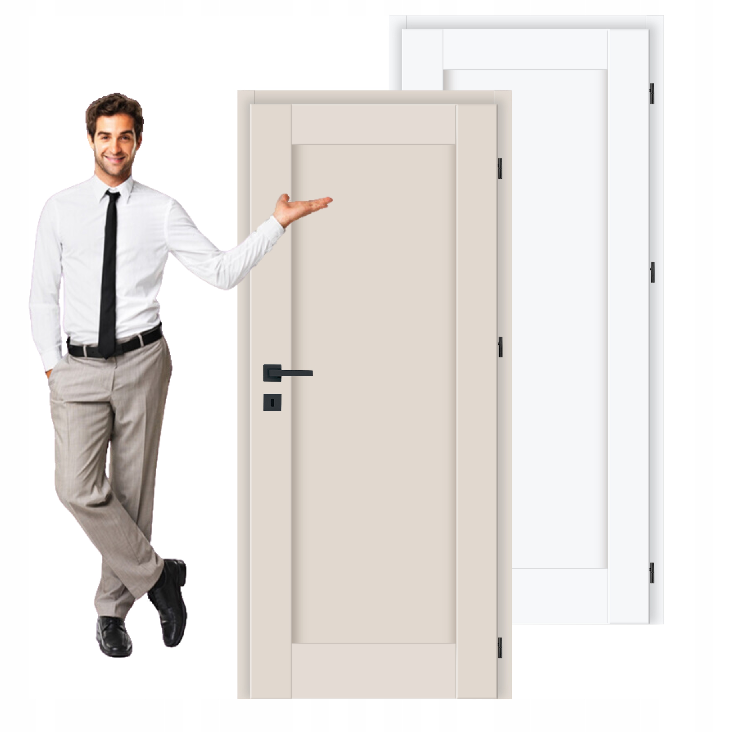 Interiérové dveře Irys s možností zárubně Premium, plné Mdf!