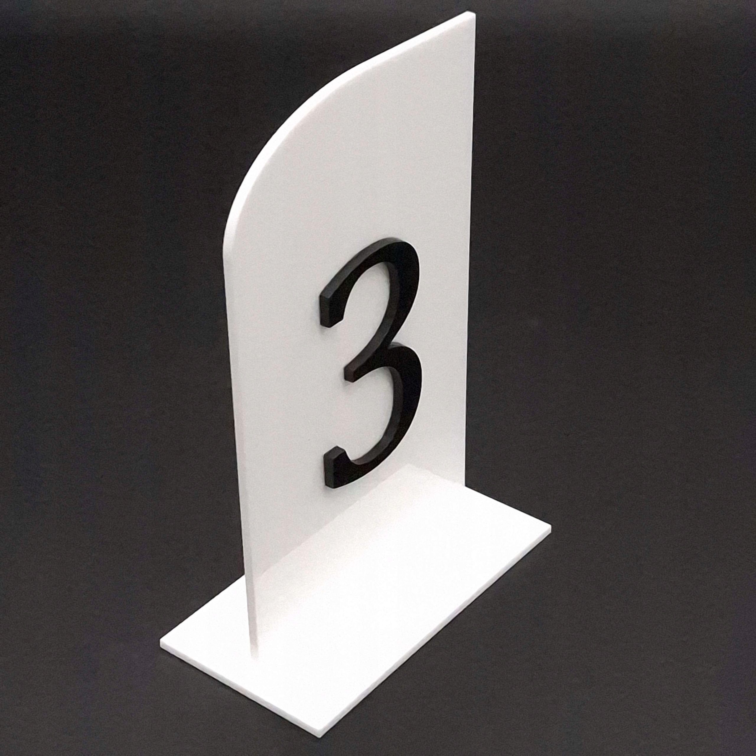 NUMERY NUMERK STOLIKÓW NA WESELE ŚLUB NA STÓŁ CYFRA DO BARU DO RESTAURACJI Rodzaj numery