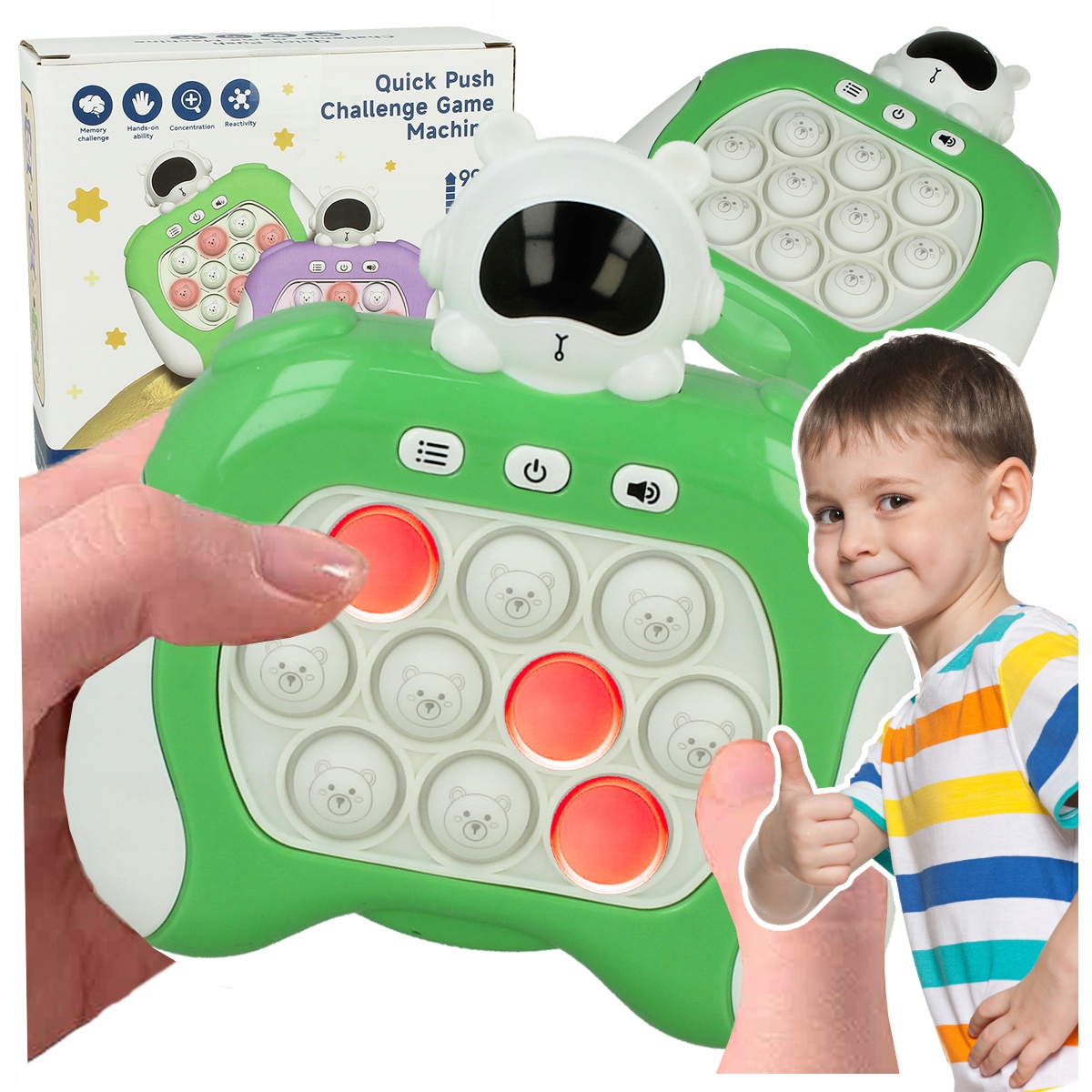 GRA POP IT POPIT elektryczna ANTYSTRESOWA ELEKTRYCZNA GIERKA ZRĘCZNOŚCIOWA