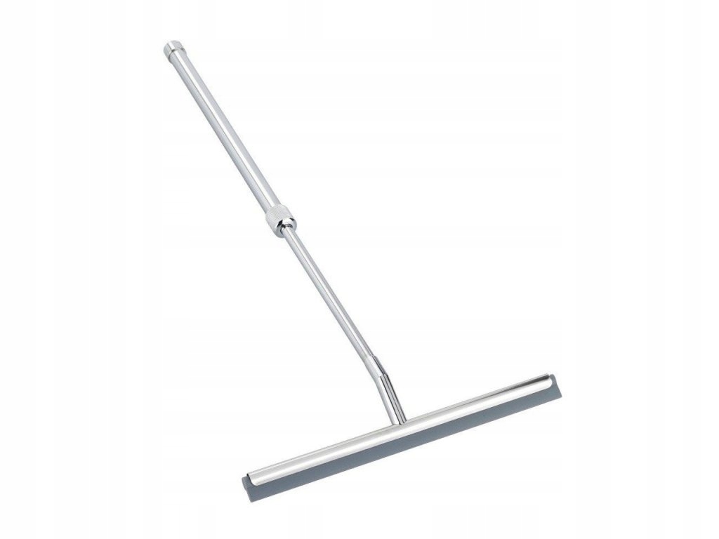 Levně Praktická teleskopická stěrka vody z nerezové oceli, 37-59x 26x3 cm, Wenko