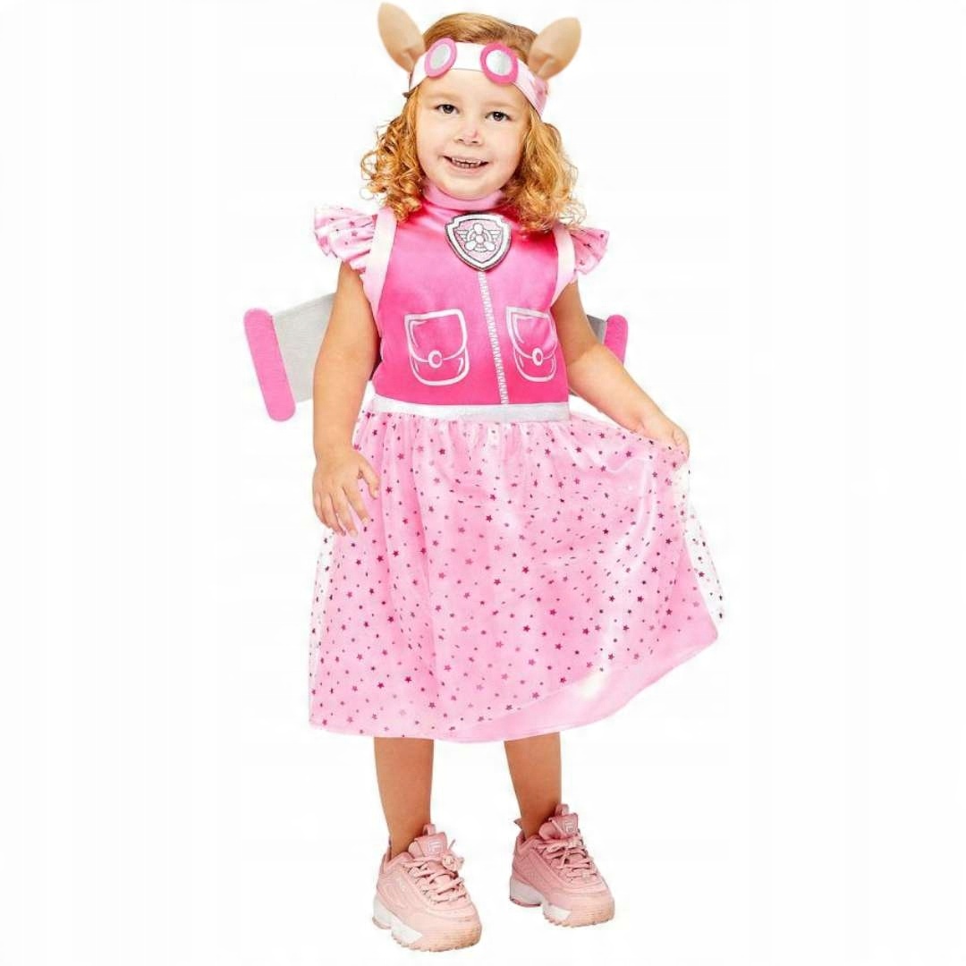 

strój Paw Patrol Skye kostium 3-4 Psi karnawał Bal