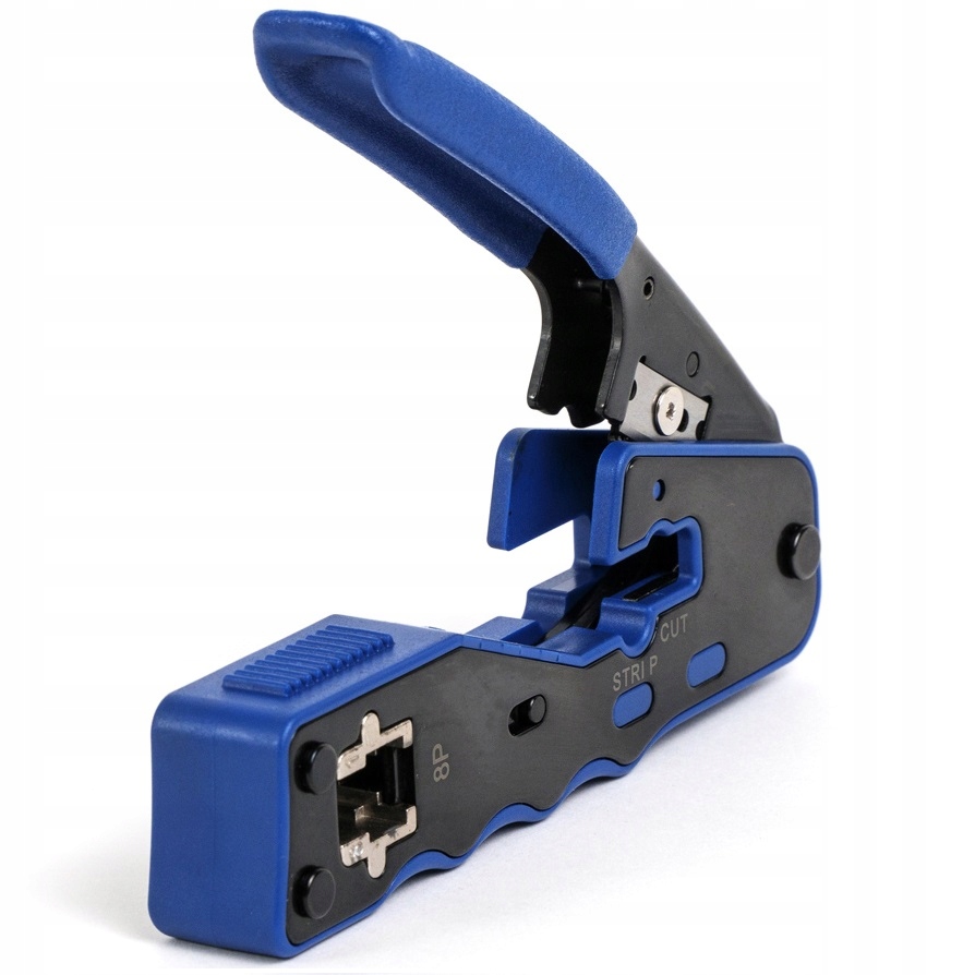 Zaciskarka do wtyków przelotowych Digitus RJ45 (8P8C) kat. 5e/kat. 6