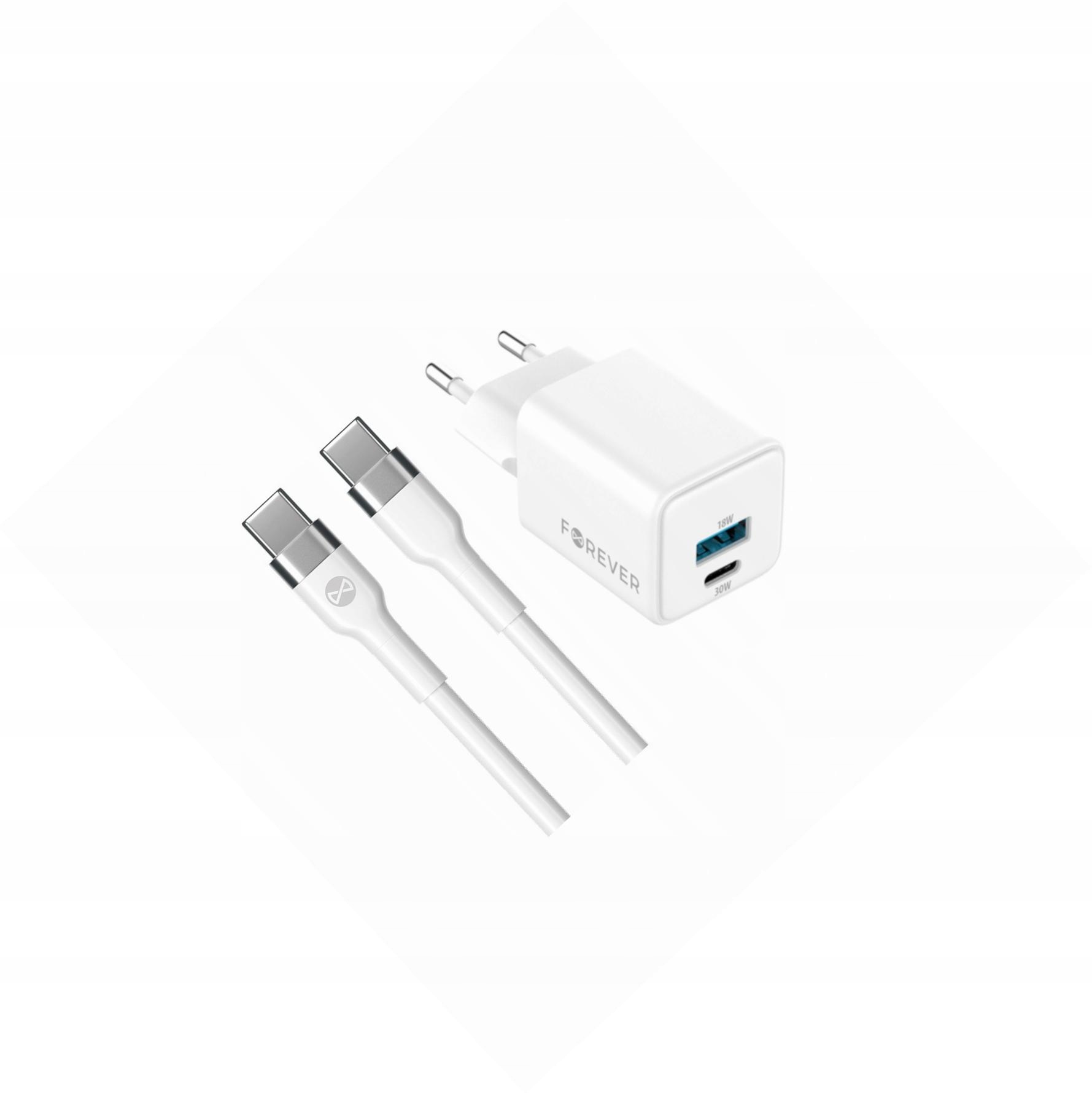 Szybka ładowarka GaN 30W długim z kablem 2m do Xiaomi Redmi 10 2022