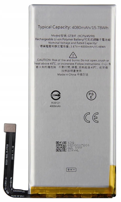 Bateria Do Google Mobilepart 4080 mAh