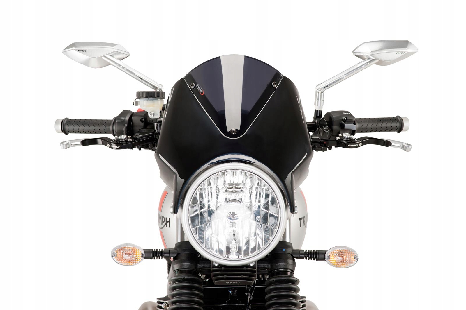 PUIG 003NF owiewka uni. Vision czarna / m.przyc