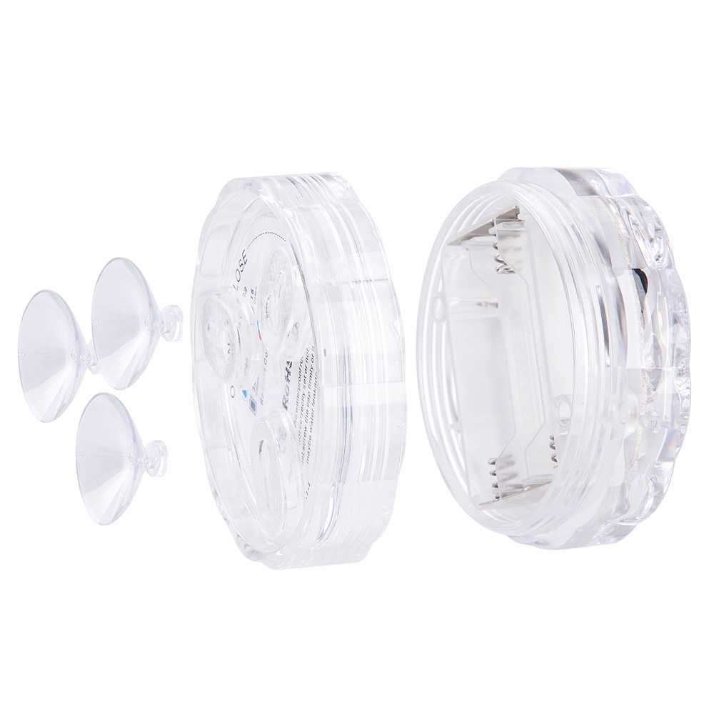 OŚWIETLENIE BASENU PODWODNE BASENOWE LAMPKA LED RGB Z PILOT+ogniwo guzikowe Marka bez marki