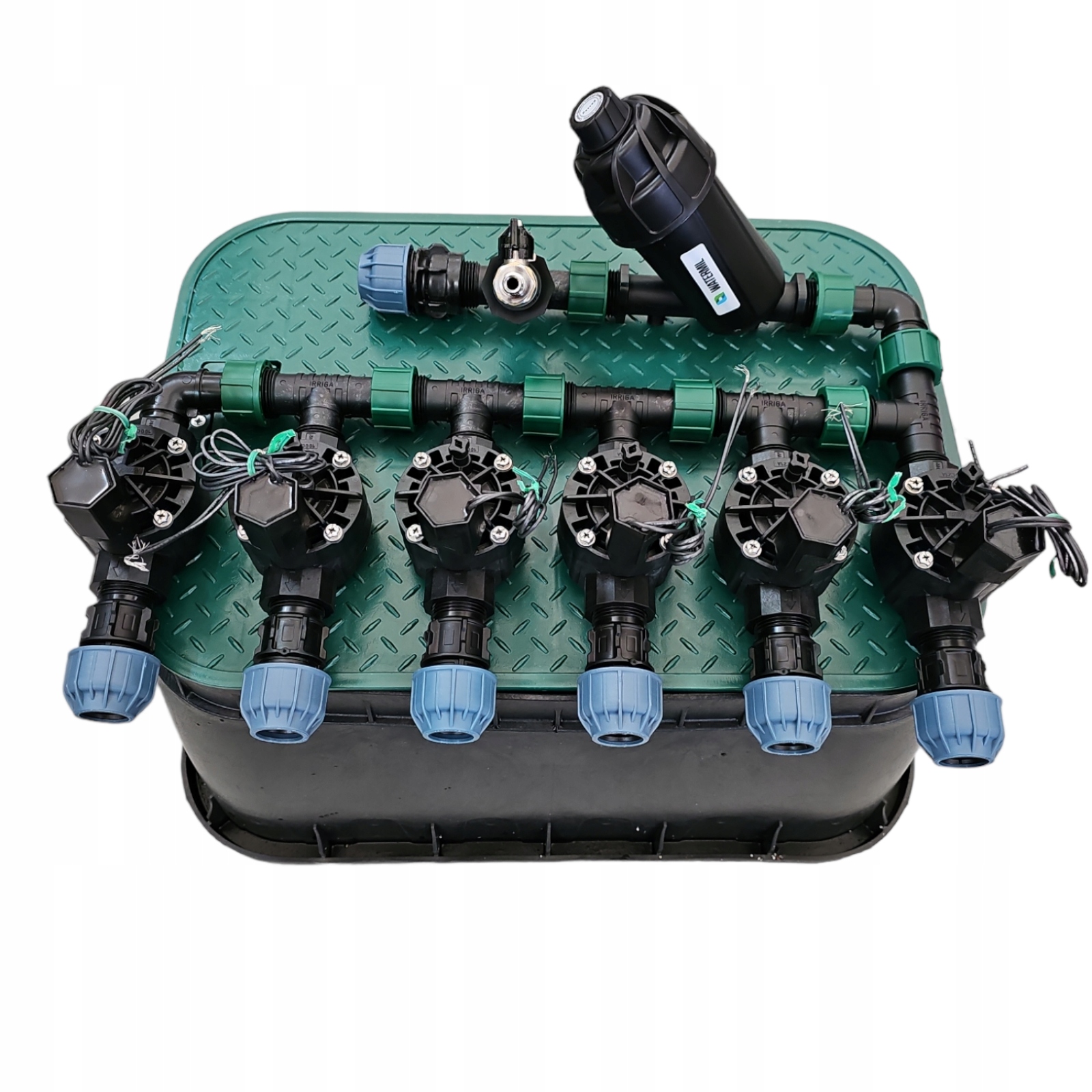 Zestaw Rain Bird HV 6 sekcji z filtrem i kompresorem Studzienka PE 25 EAN (GTIN) 5906112702052