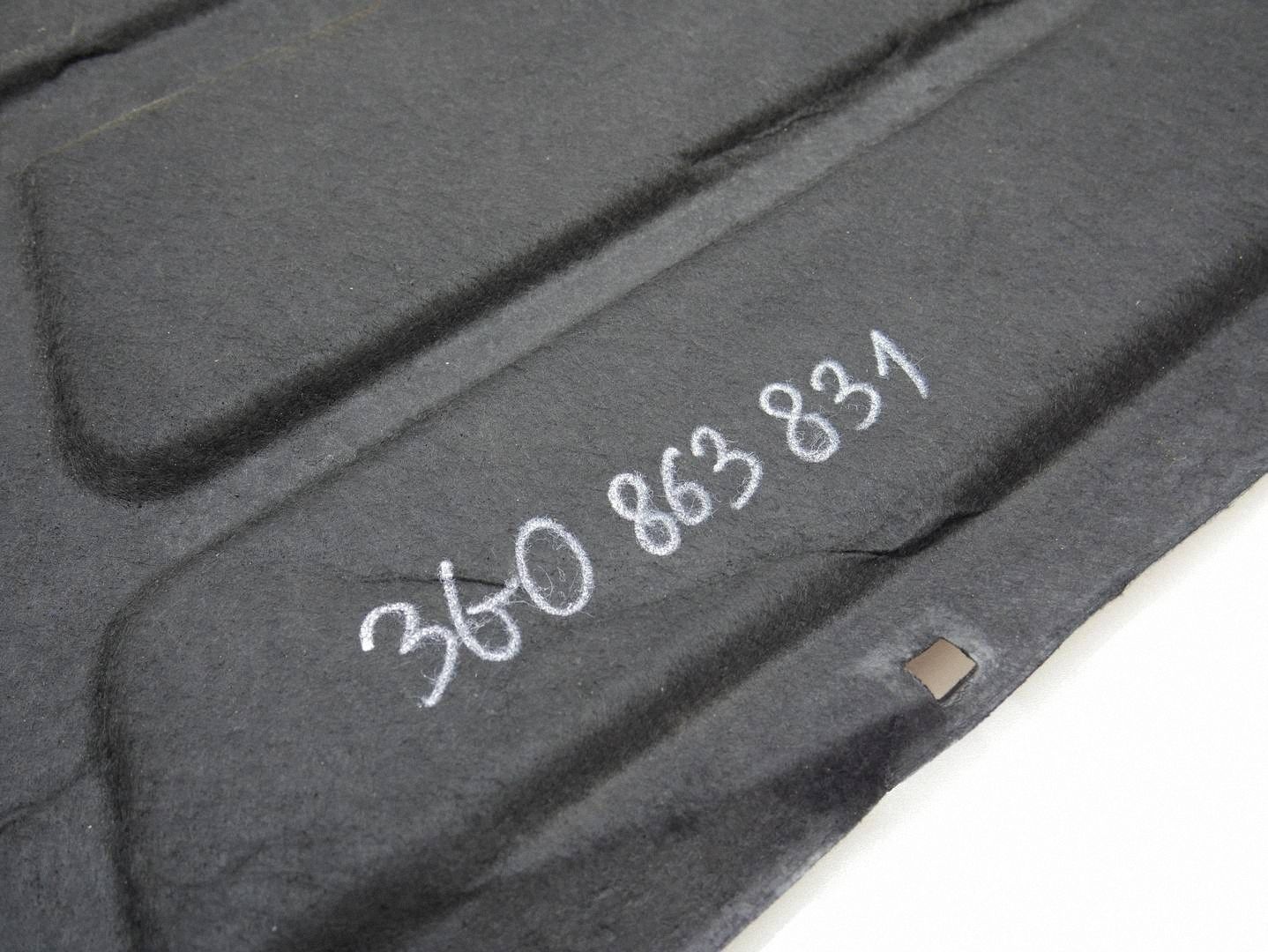 soundproofing PODBITKA bonnets VW PASSAT B8 3G0863831