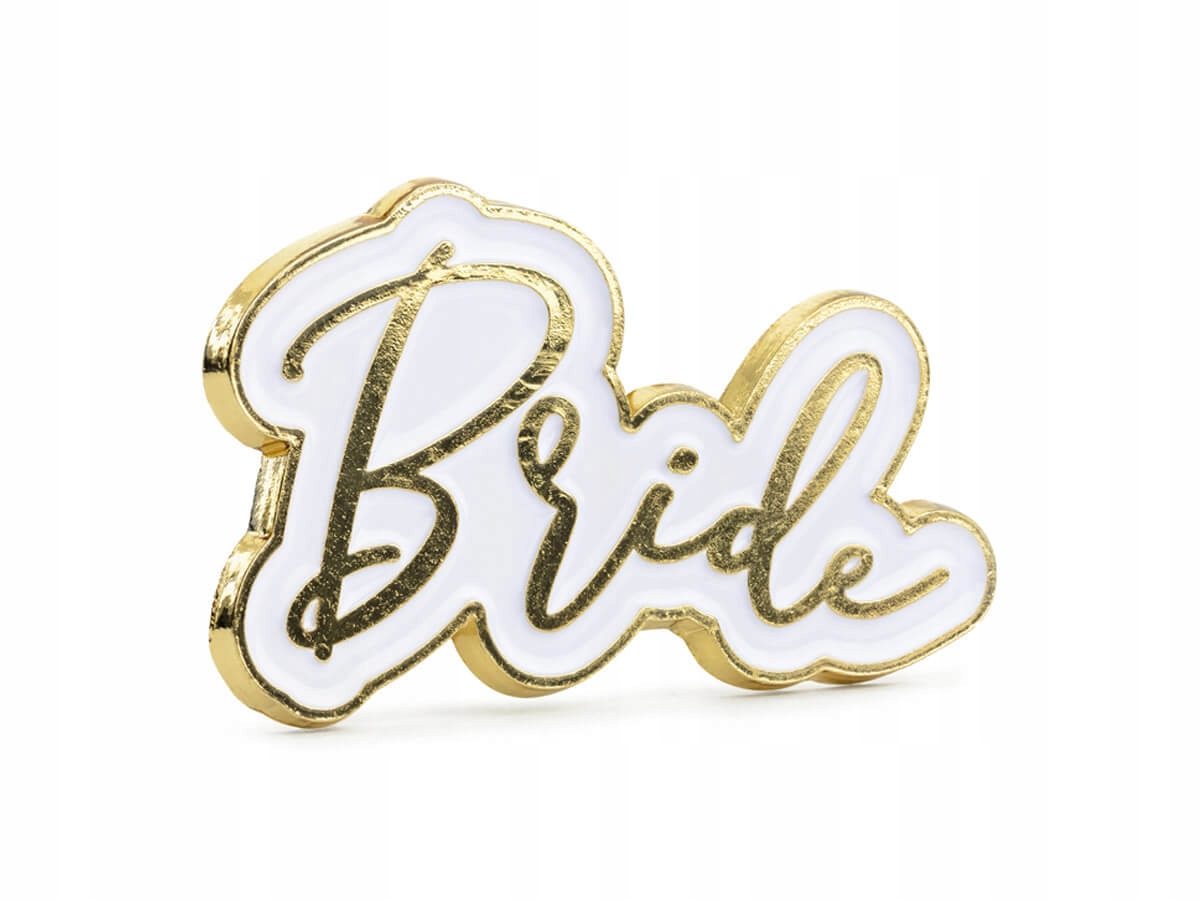 

Przypinka kotylion Bride na Wieczór Panieński