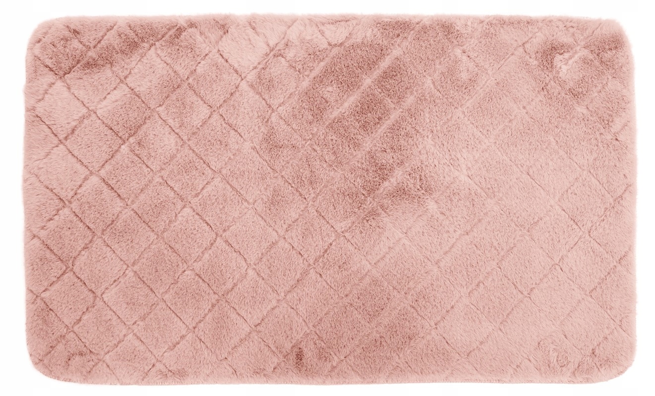 

Dywanik Łazienkowy Puszysty Plusz Jasny Róż 50x75