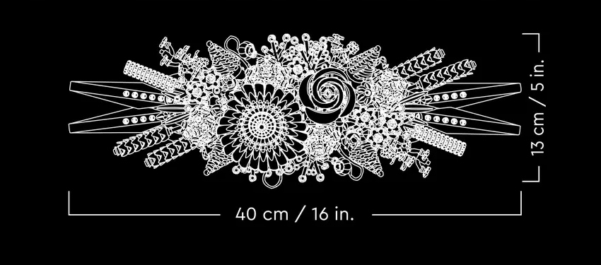 LEGO ICONS 10314 STROIK Z SUSZONYCH KWIATÓW BOTANICAL COLLECTION + TORBA Wiek dziecka 18 lat +