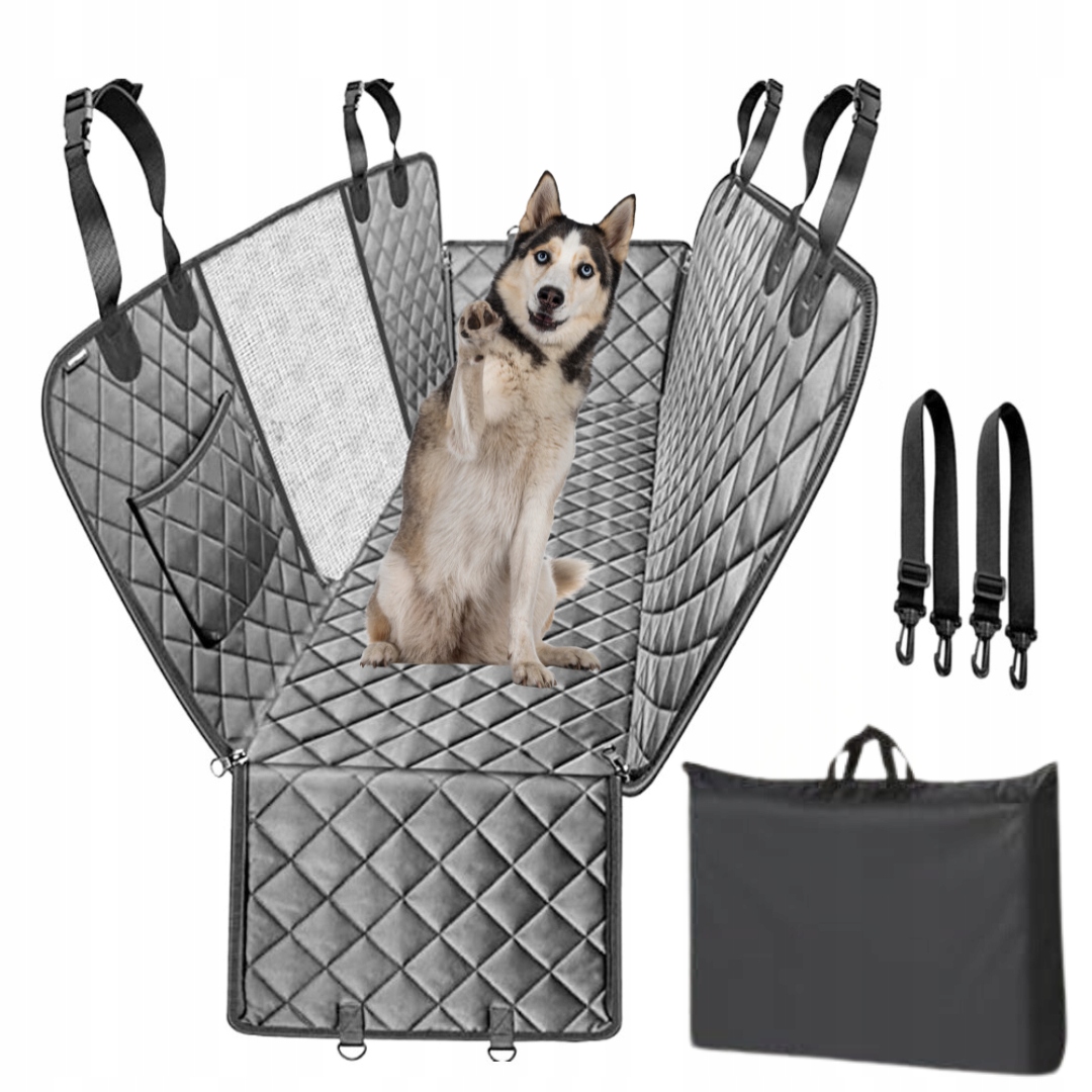 Levně Automobilová Podložka Pro Psa Premium Potah Na Čalounění Sedadlo Šedá