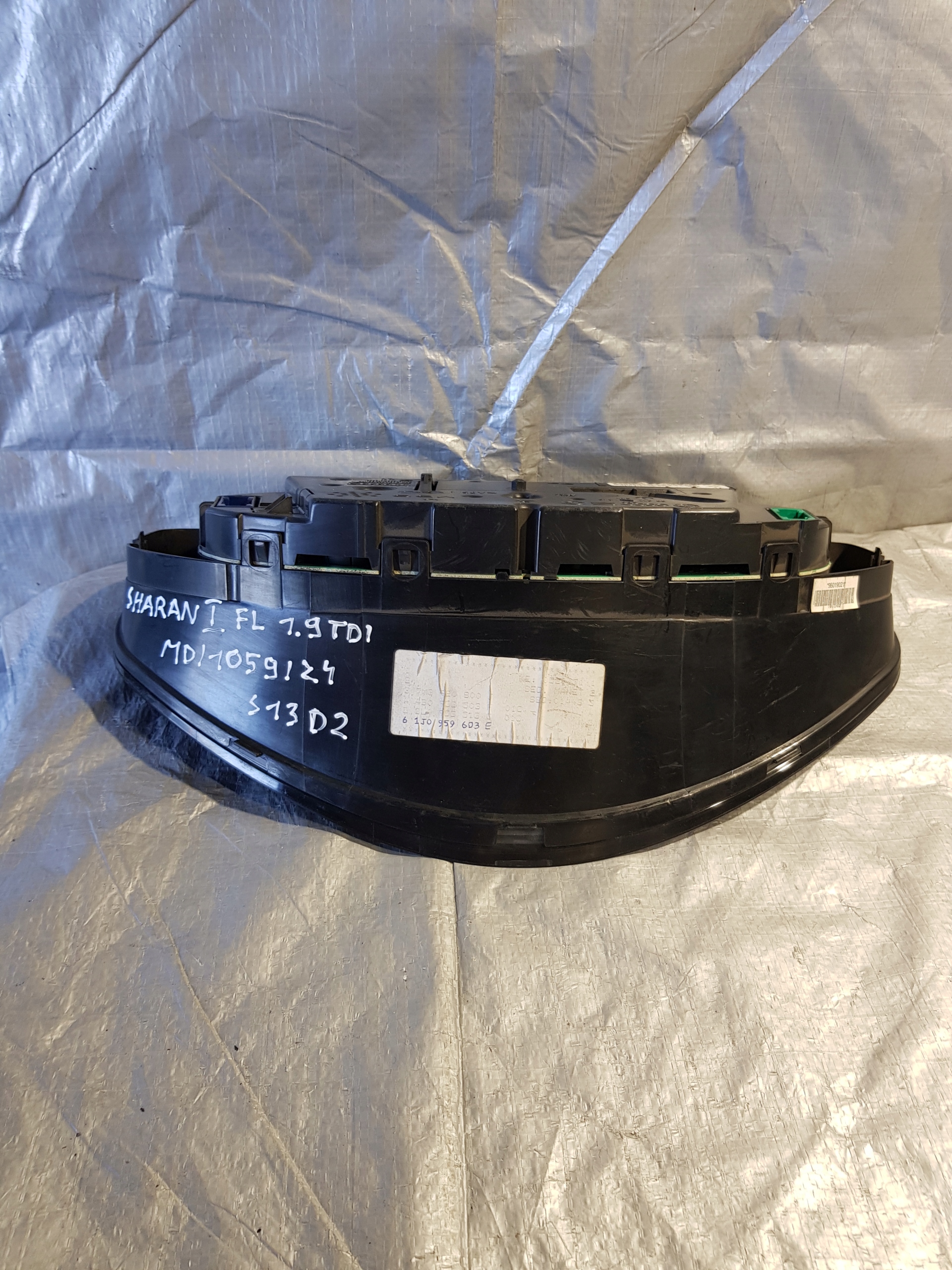 dials clock VOLKSWAGEN SHARAN and FL 1.9 TDI 7M3920800J