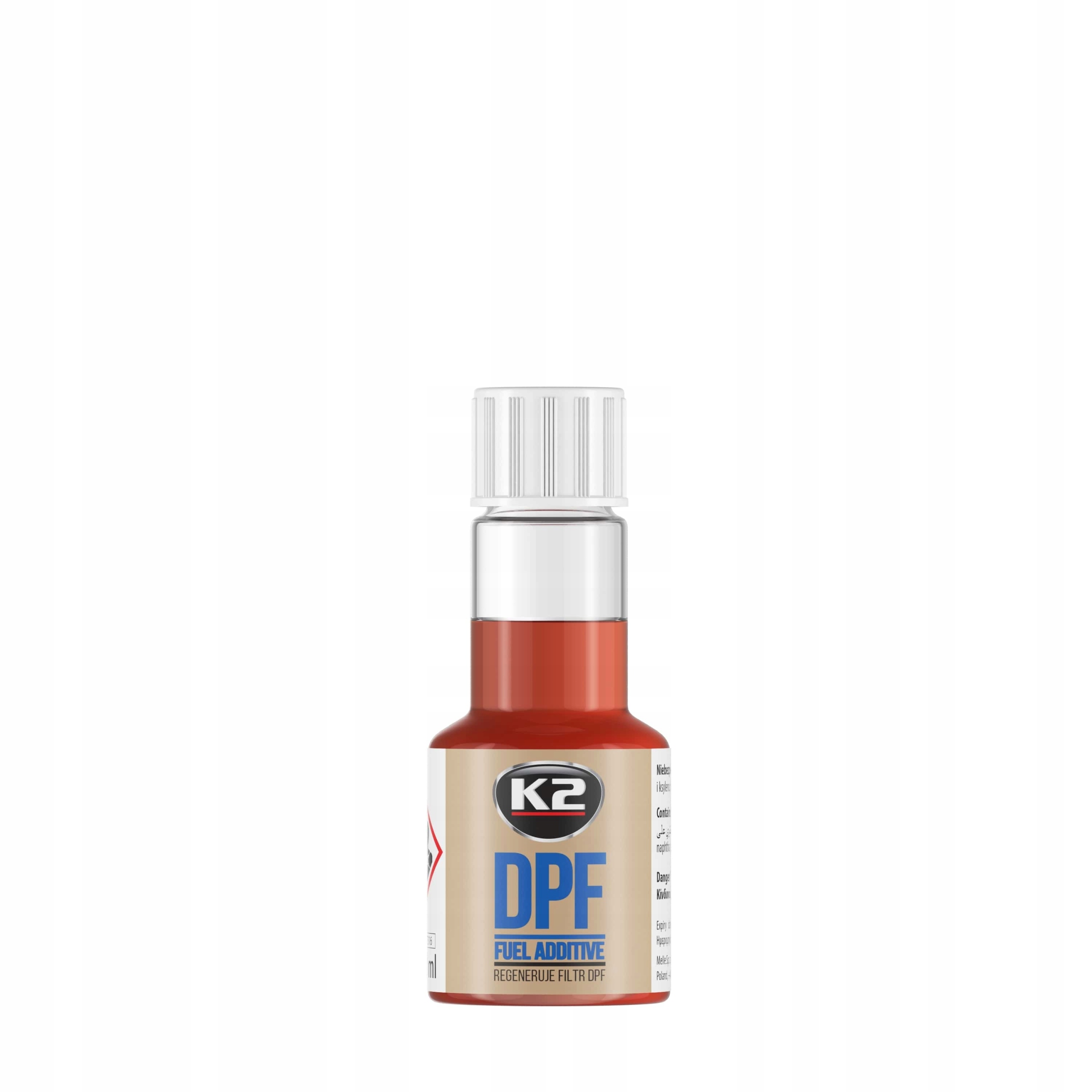 Cleaner do Czyszczenia Filtrów DPF K2 DPF 50 ML Dodatek do Paliwa Rodzaj czyszczenie filtrów DPF/FAP