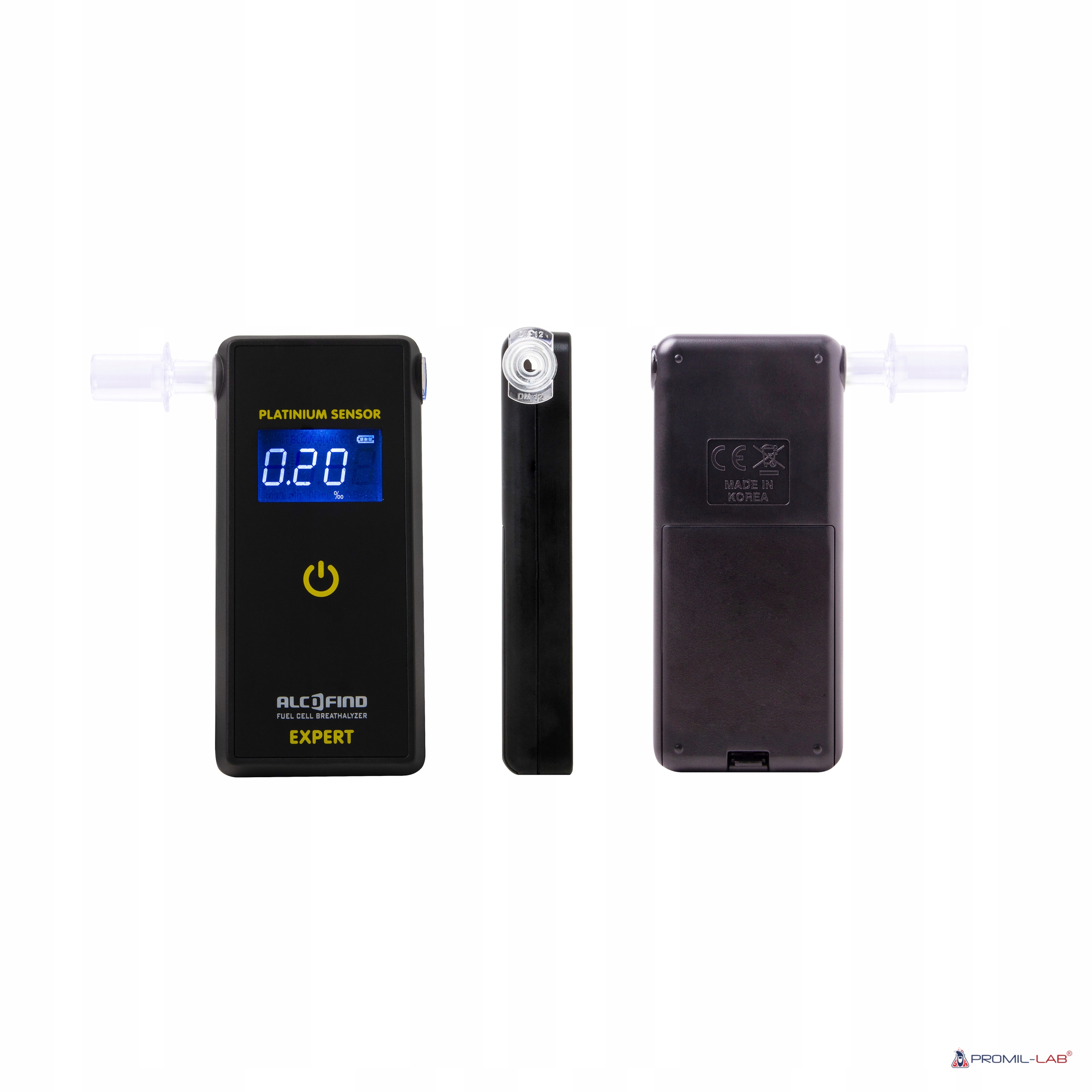 Alkomat AlcoFind EXPERT KALIBRACJE PREZENT Type Electrochemical