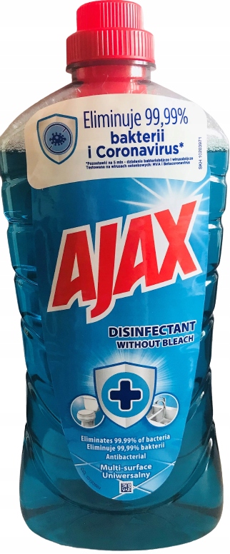 

Ajax Antybakteryjny płyn do podłóg, 1l