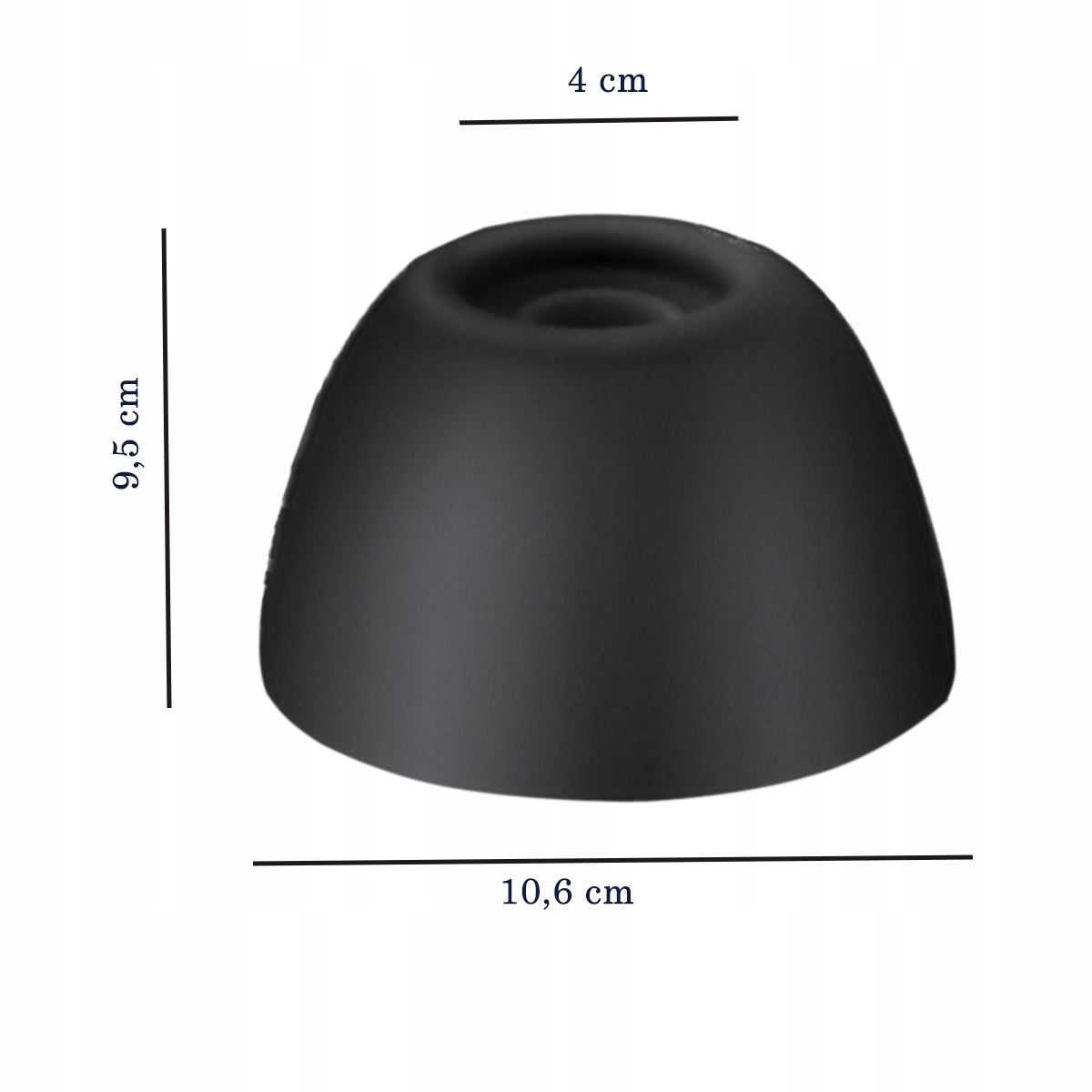 GUMKI WKŁADKI DO SŁUCHAWEK ZESTAW 3 PARY 6 SZT Model brak informacji
