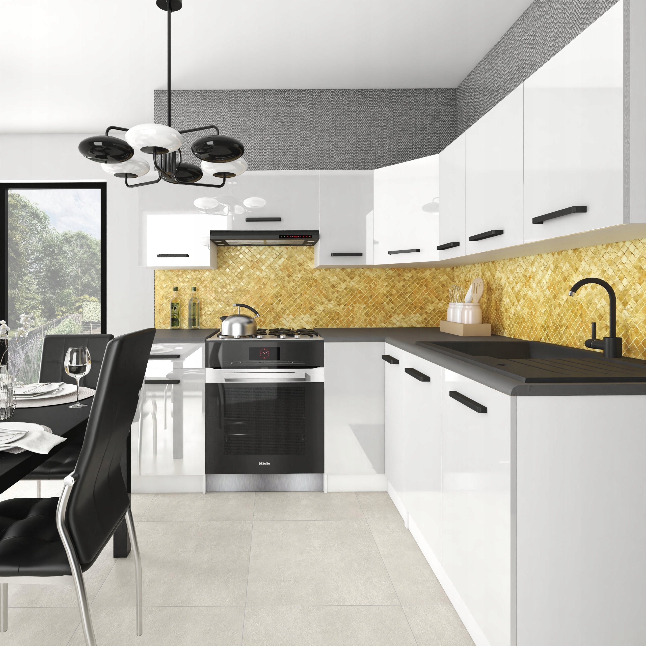 Meble kuchenne Zestaw mebli kuchennych 3,6 m BLAT