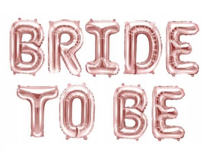 

Balony Bride to be rose gold aż 340cm FB35M-019R