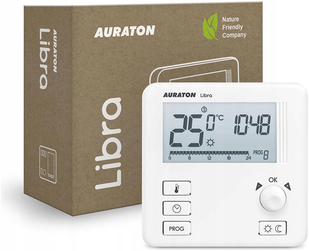 Auraton Libra Týdenní kabelový regulátor teploty