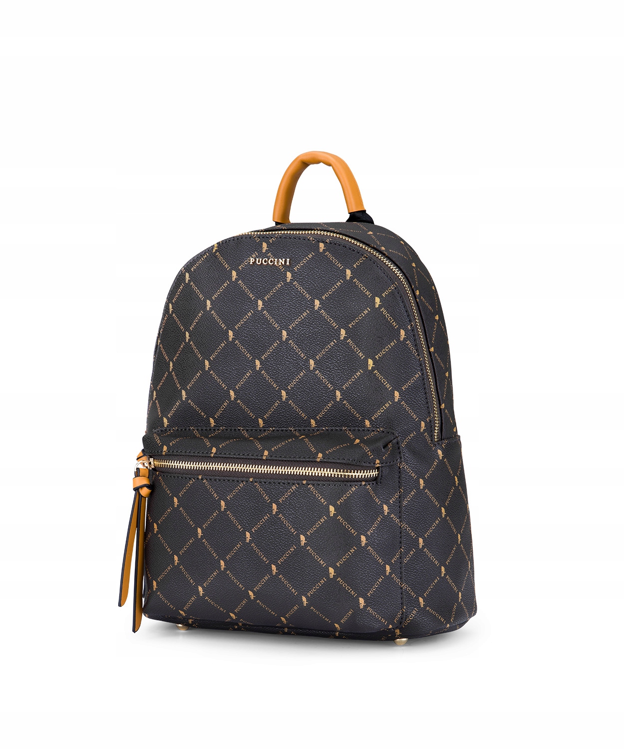 Batoh Elegantní do práce Puccini Hnědý BLXP0047P-2