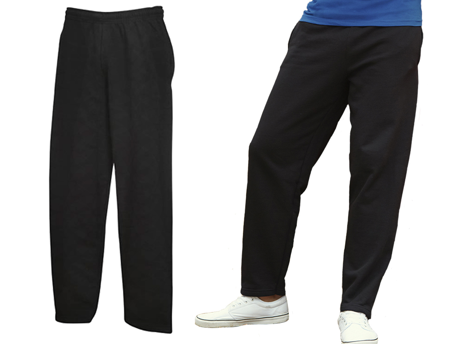 

Fruit Of The Loom Spodnie Dresowe Open Leg L
