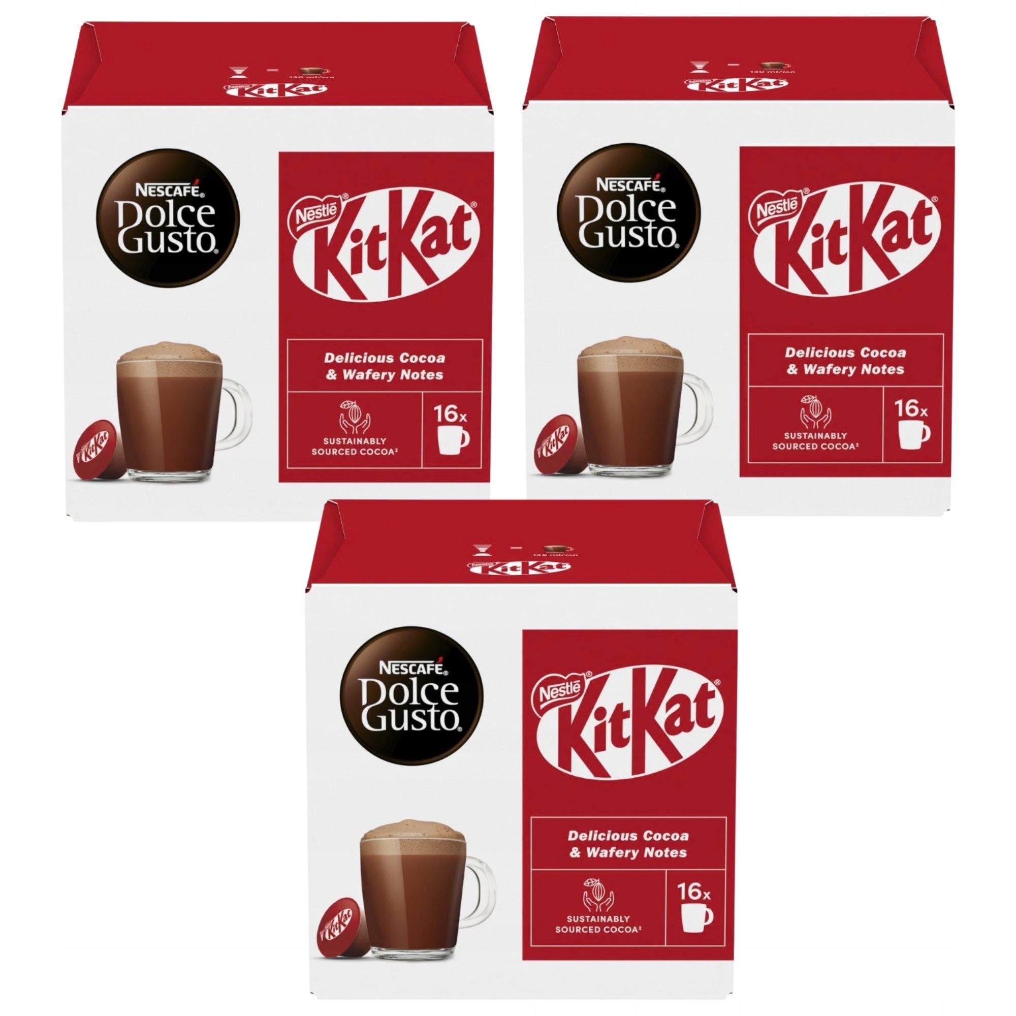 Levně Kapsle do kávovaru Nescafe Dolce Gusto KitaKat Chocolate 48ks