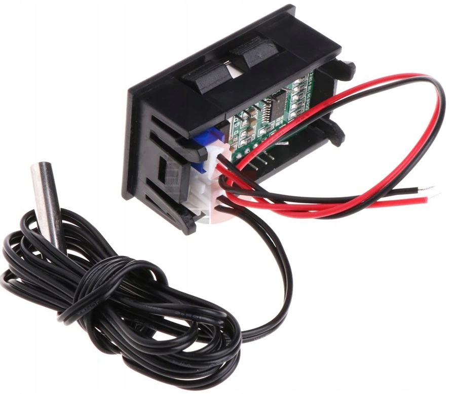 Termometr panelowy tablicowy z sondą LED Marka Inna