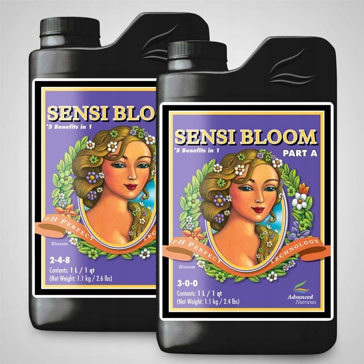 Advanced Nutrients Sensi Bloom part A&b 2x1L – základní hnojivo pro kvetení