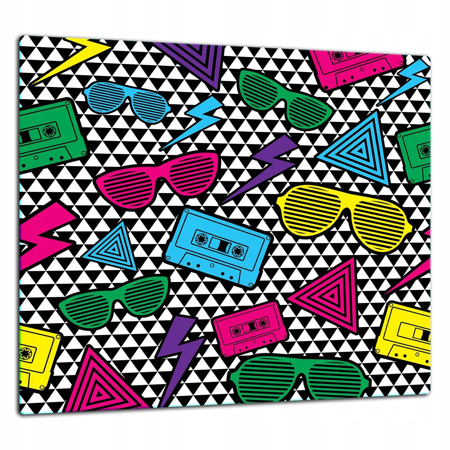 Skleněný Ochranný Panel Do Kuchyně 65x60 Pop Art Lacobel 7v1