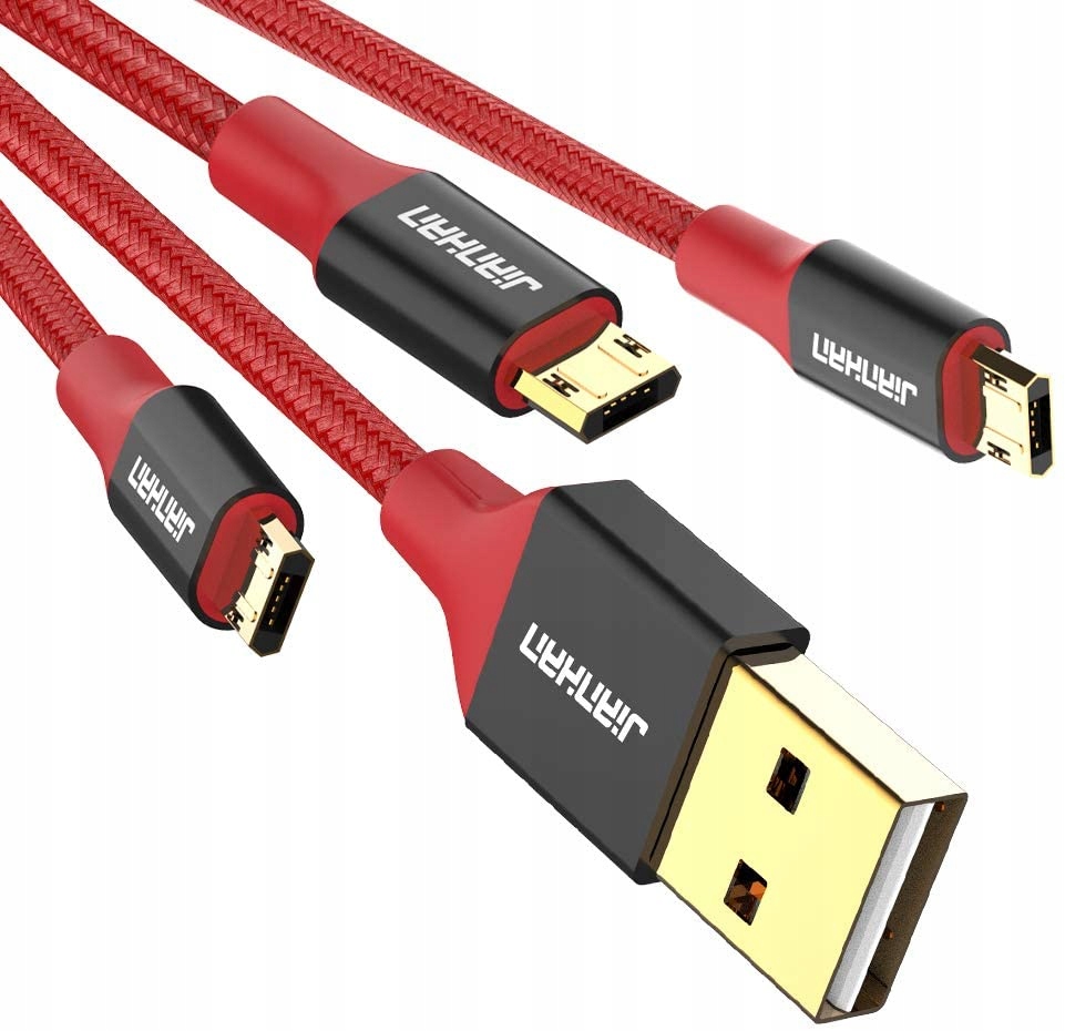 

Zestaw 3 szt Kabel Micro Usb 0,5m 1m 1.5m Szybki