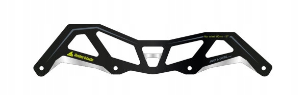 Rollerblade Rival 12" Frame 3x100 - Szyny do rolek czarna