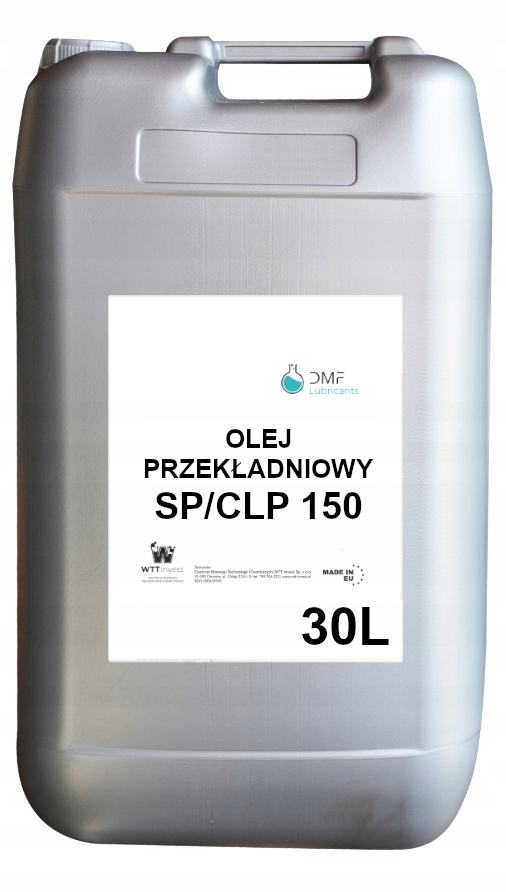 Olej przekładniowy DMF CLP 150 30L - Transol SP/CLP 150 - VG 150