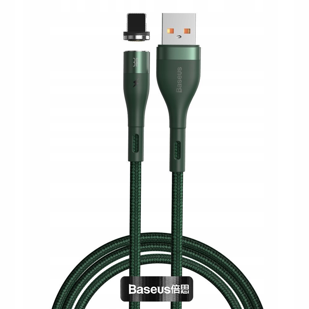 

Baseus magnetyczny kabel Usb - Lightning 2,4 A 1 m