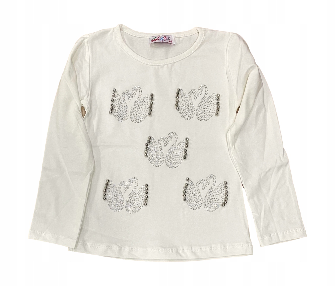 

bluzka koszulka Łabędź Cekiny *134-140