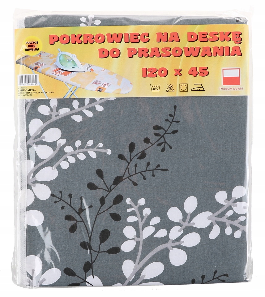 

Pokrowiec na Deskę do Prasowania 120x45cm Polski