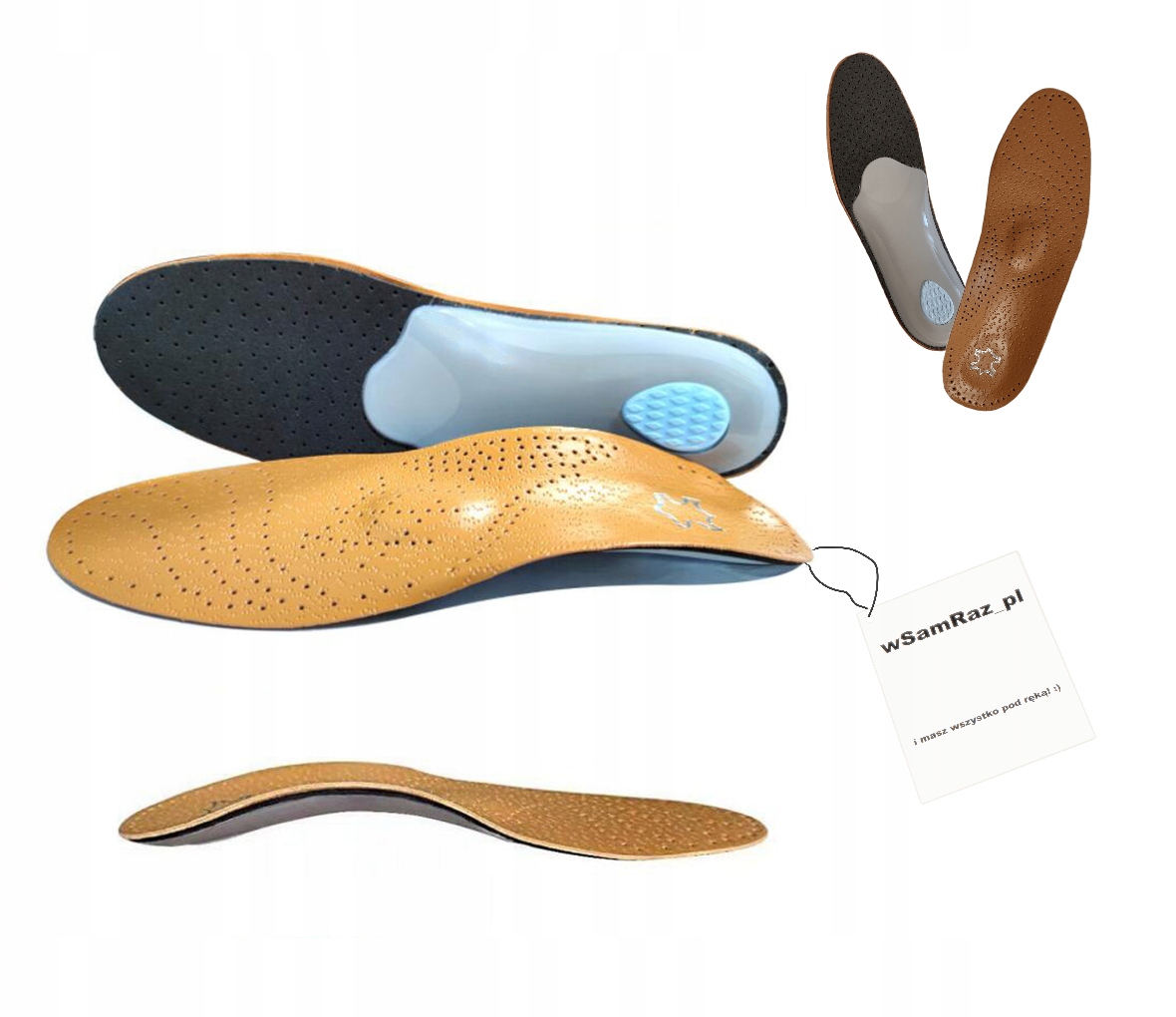 

Wkładki Ortopedyczne korekcyjne Wzmocnione nr37-38