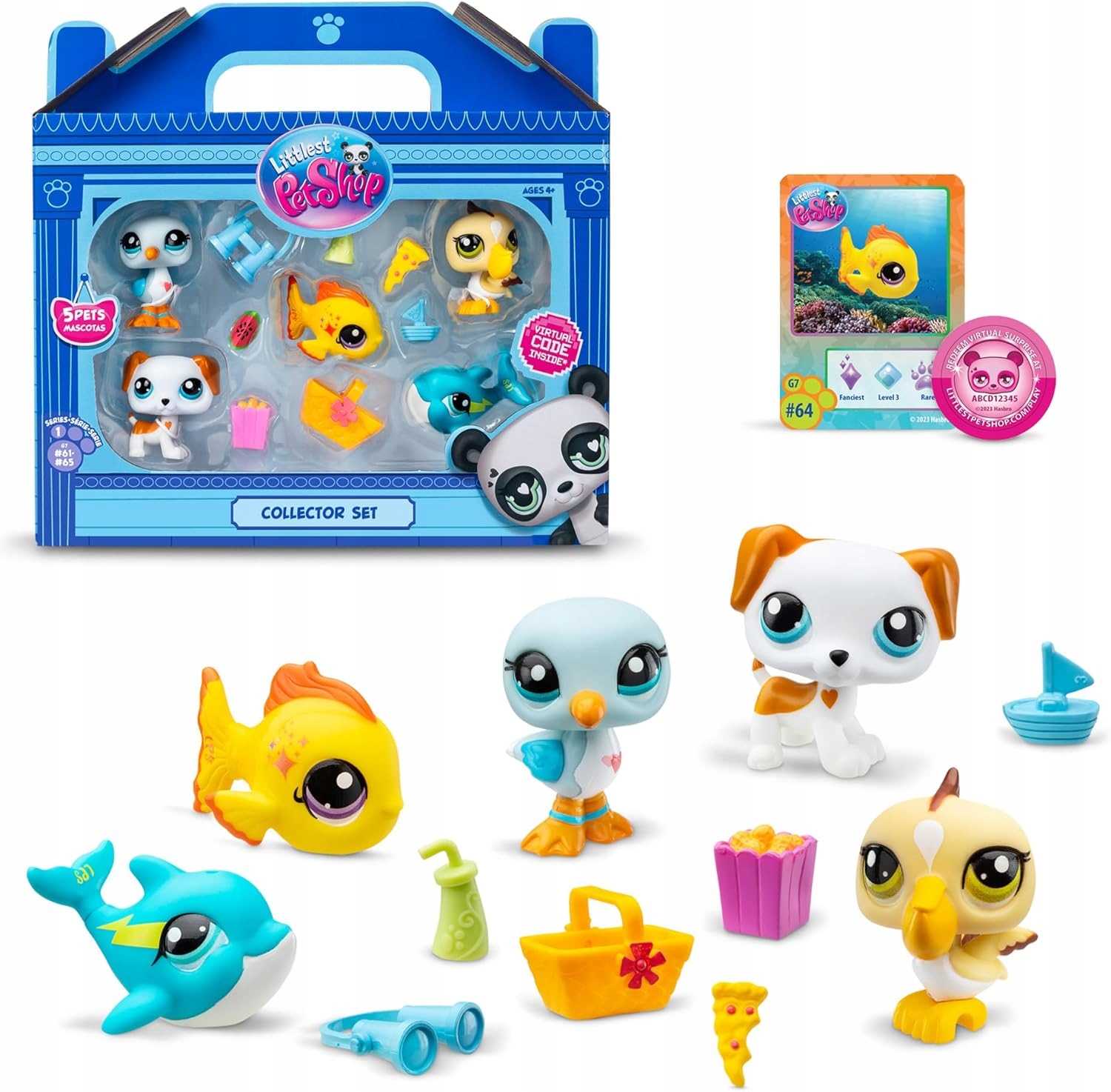 Nowe Littlest Pet Shop Zestaw Figurki + Akcesoria Zwierzątka Nowe Littlest Pet Shop Zestaw Figurki + Akcesoria Zwierzątka