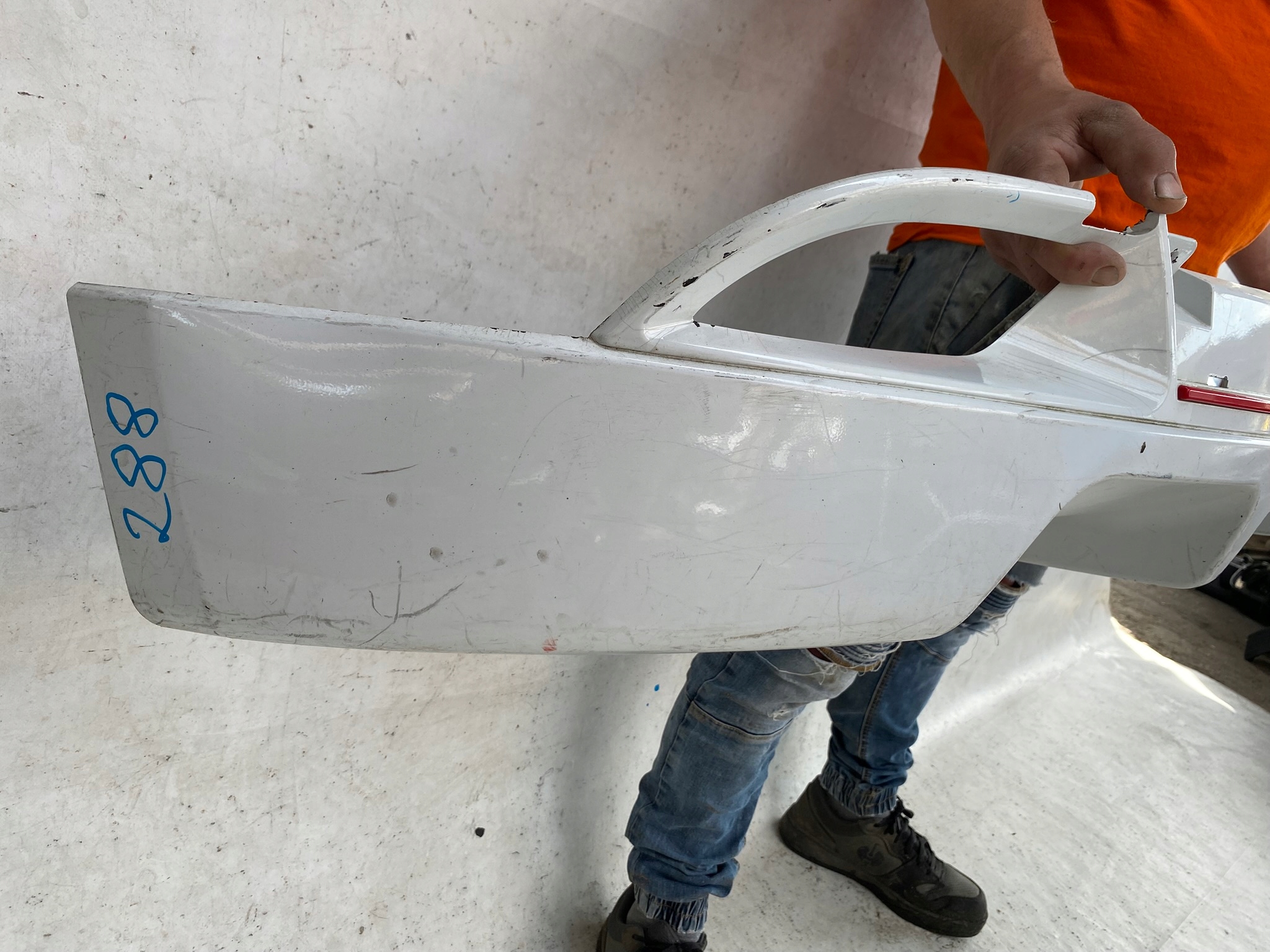 KIA CEED e 1 06- SPOILER accessori diffusore Paraurti posteriore posteriore p8300-1h050