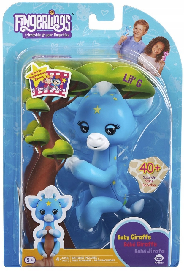 

Fingerlings 3574 interaktywna Żyrafa Lil'g