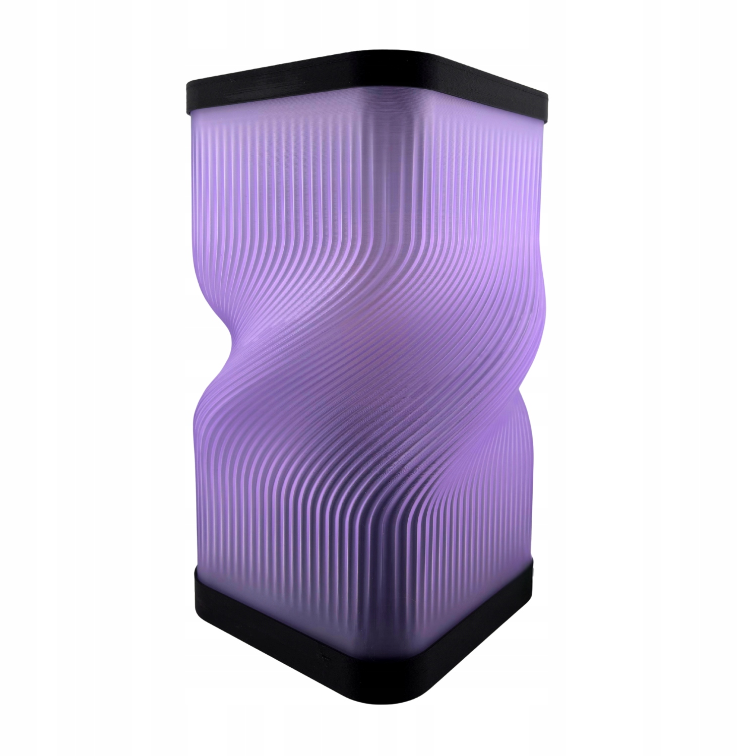 Stolní lampa Noční 3D Forge Lumenora E27 24 cm Designová Levandulová