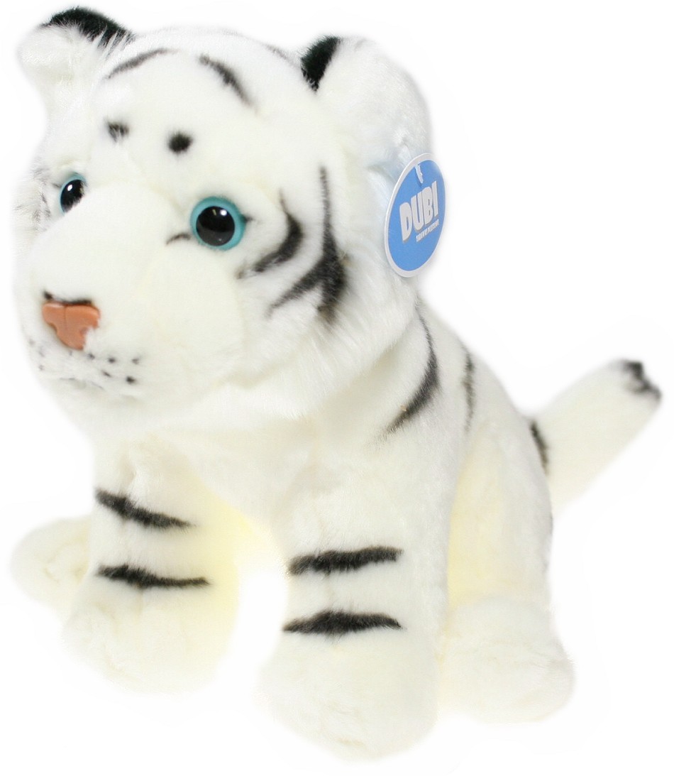 Талисман Тигр белый DUBI - 25см