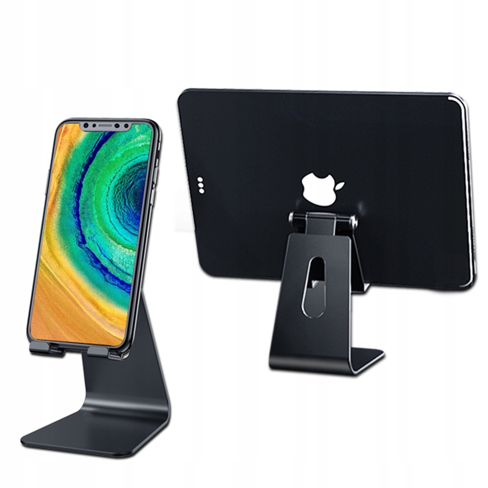 ALUMINIOWY STOJAK STATYW NA TELEFON TABLET Czarny Marka Inna