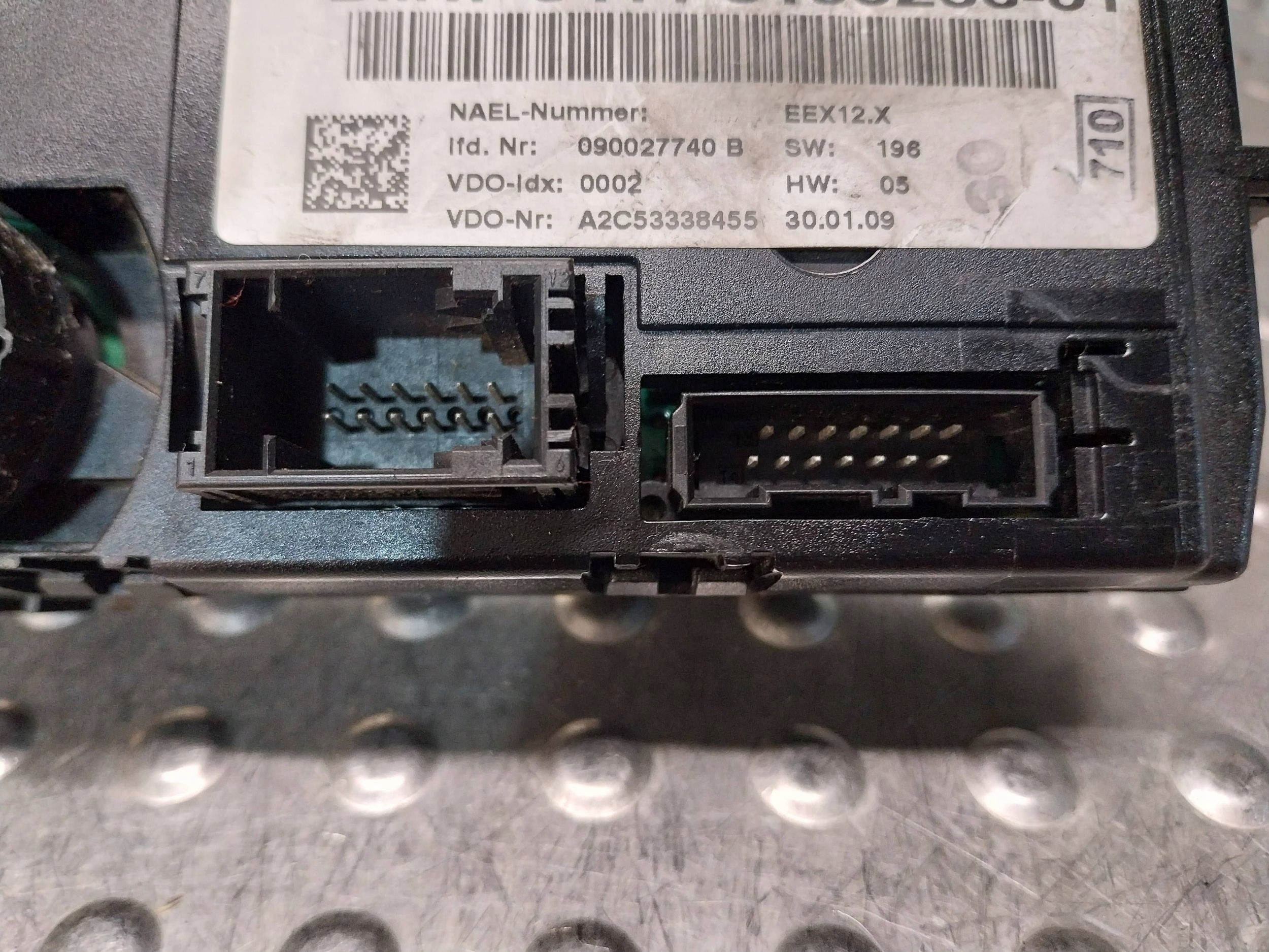 PANEL air conditioning devices of the air conditioning 9199260 BMW E81 E82 E87 E88 E90 E91 E92 E93