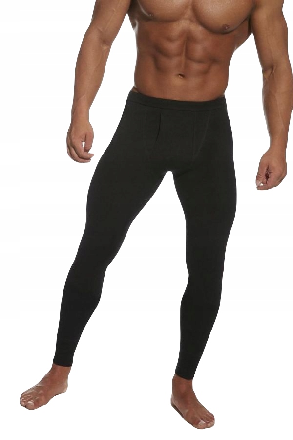 CORNETTE KALESONY MĘSKIE AU THERMO 049 CZARNE L