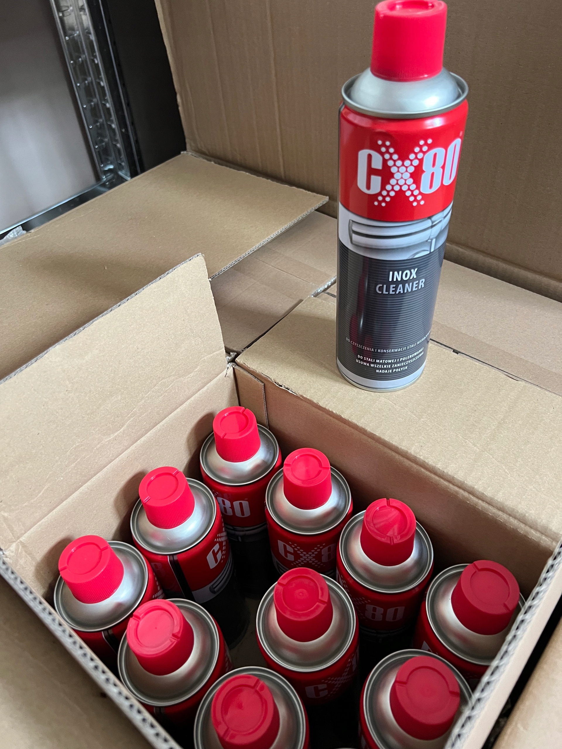 CX-80 Inox Cleaner 500 ml Numer katalogowy części 830