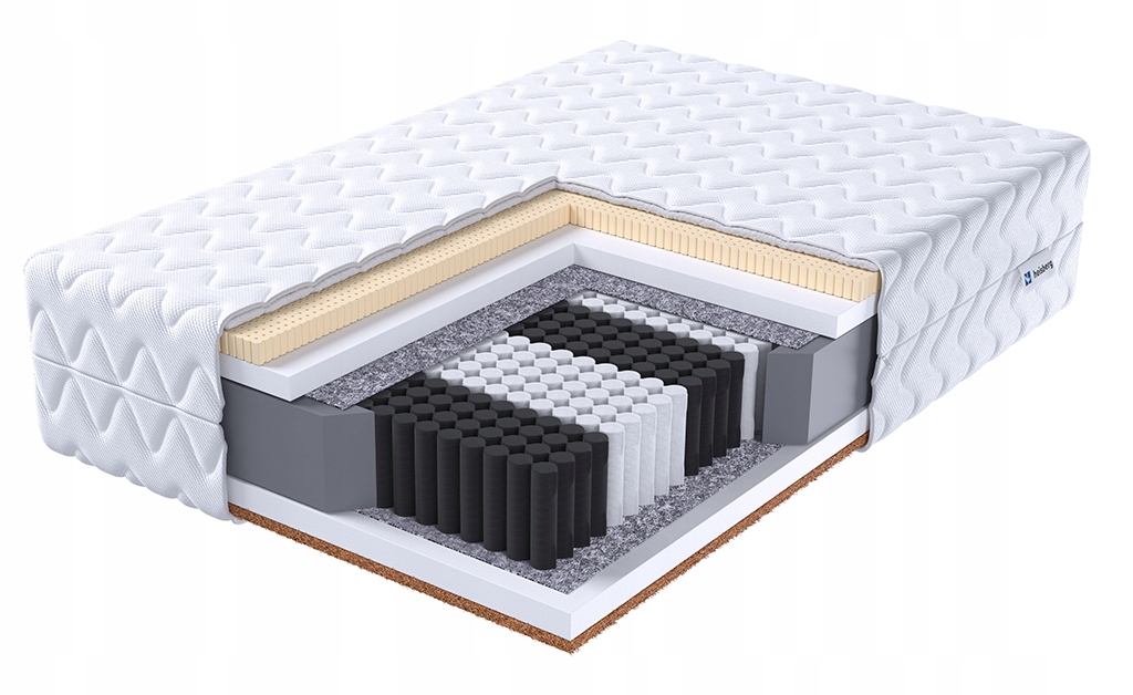 Matrace Fogia 90x200 multipocket kokos latex Heisberg
